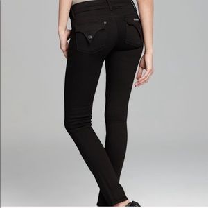 Hudson Collin Black Skinny Jeans 32